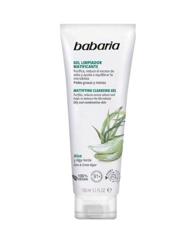Gel Aloe Vera Matificante Facial Babaria 150ml