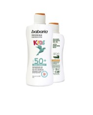 Babaria Solar Infantil SPF50+ Leite Lote 2 un | Éclatant