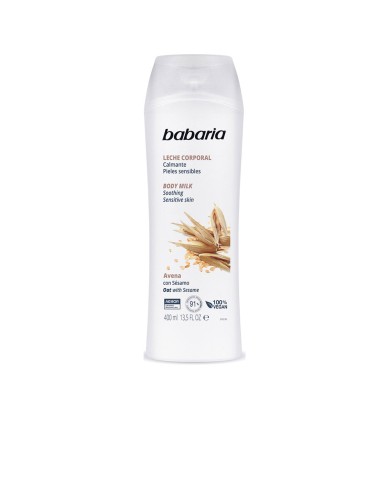 BABARIA Avena Body Milk Pele Sensível 400ml