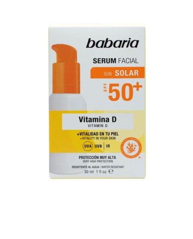 BABARIA Vitamin D Sérum Facial SPF50+ 30ml | Éclatant