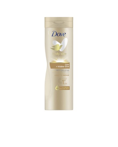 DOVE Visible Glow Loção Autobronzeadora Tom Médio 400ml