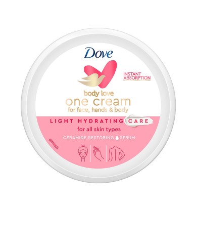 Dove Light Hydrating Cream Rosto, Corpo e Mãos 250ml