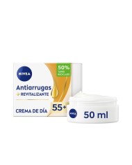 NIVEA Anti-Rugas 55+ Creme Dia SPF15 50ml | Éclatant