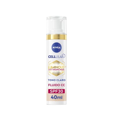 NIVEA Luminous 630º CC Fluido Antimanchas SPF30 Claro