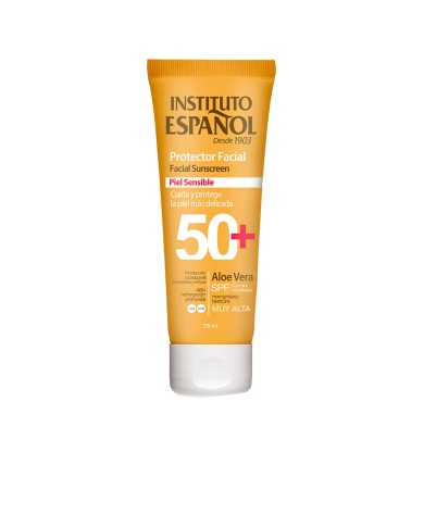 Protetor Solar Facial SPF50+ Pele Sensível | Instituto Español