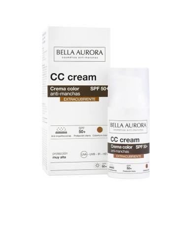 CC Cream Anti-Manchas SPF50+ Bella Aurora | Éclatant
