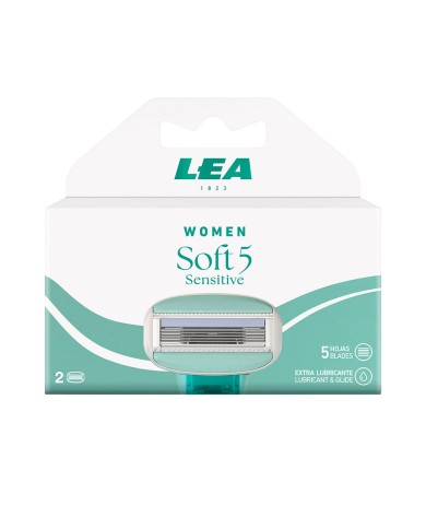 LEA Women Soft 5 Recarga 2 un | Depilação Suave