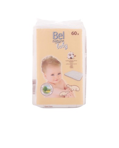 Bel Nature Discos Algodão Orgânico Bebé 60un | Éclatant