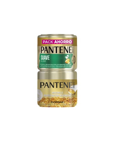 Pantene Suave e Liso Máscara 2x300ml | Éclatant