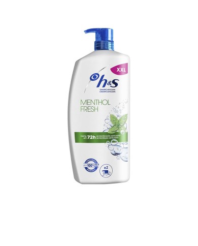 H&S Menthol Fresh Champô Anticaspa 1000ml | Head & Shoulders