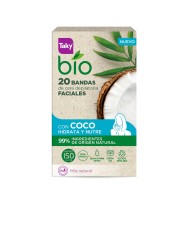 TAKY Bio Coco Bandas Depilatórias Faciais 20un