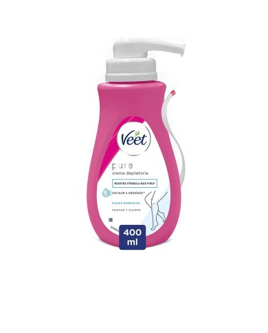 VEET Pure Ducha Creme Depilatório Pele Sensível 400ml