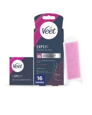 Veet Expert Facial Tiras de Cera Pele Normal 16un