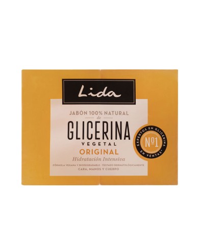 LIDA Sabonete Glicerina Natural 2x125g | Éclatant