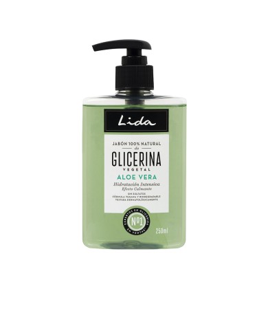 LIDA Sabonete Natural Glicerina & Aloe Vera 250ml