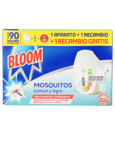 BLOOM MOSQUITOS Aparelho Elétrico + 2 Recargas | Éclatant