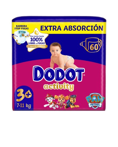 DODOT Activity Extra T3 6-10kg 60un | Éclatant