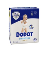 DODOT Sensitive Fraldas Tamanho 6 +13kg 32un | Éclatant