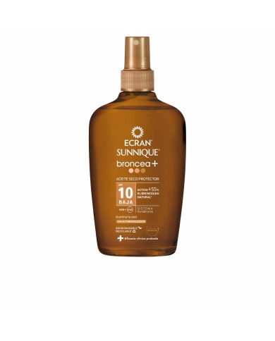 ECRAN Sunnique Broncea+ Óleo SPF10 200ml | Éclatant
