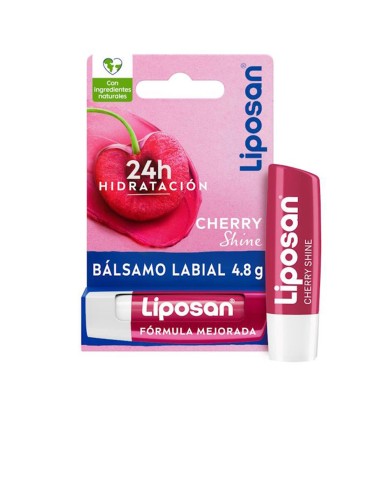 Liposan Cherry Shine Bálsamo Labial 4,8g | Éclatant