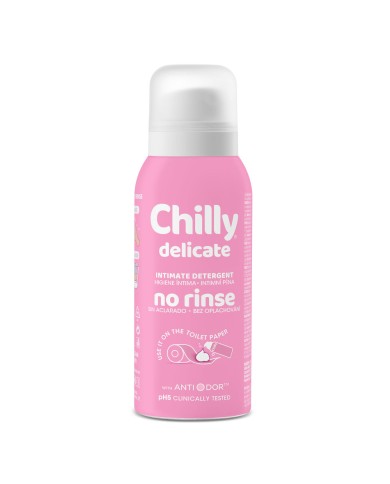 Chilly Delicado Espuma Íntima Sem Enxaguamento 100ml