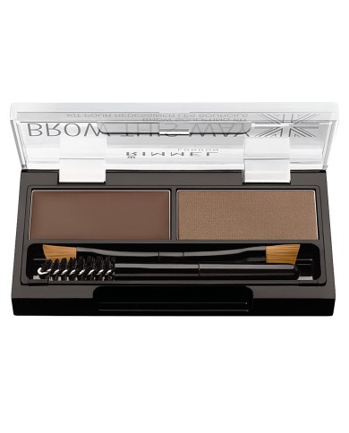 Rimmel Brow This Way Kit Sobrancelhas #002 | Éclatant