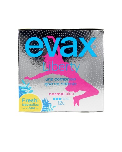 EVAX Liberty Pensos Normais com Abas 12un | Éclatant