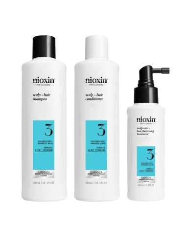 NIOXIN Sistema 3 – Kit para Cabelo Pintado | Éclatant