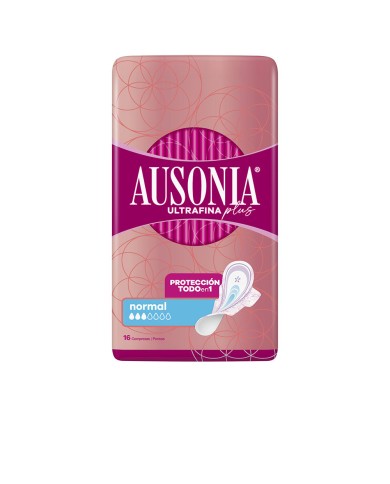 Ausonia Ultrafina Plus Pensos Normal c/ Abas 16un