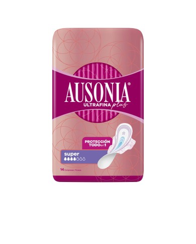Ausonia Ultrafina Plus Super Com Abas 14un