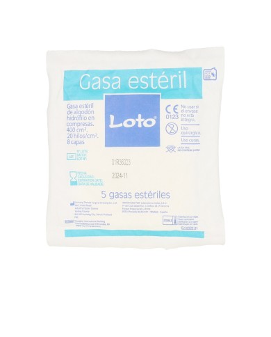 LOTO Gaze Hidrófila 100% Algodão 90u | INDASEC