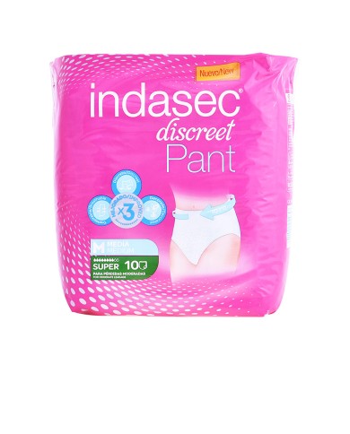 INDASEC Pant Super Médio 10un | Proteção Discreta