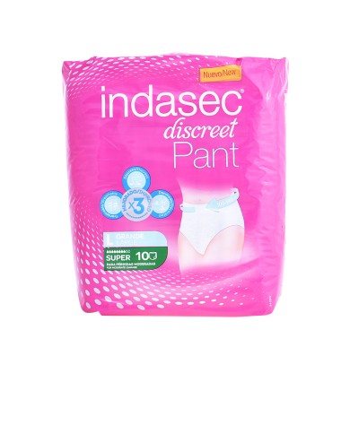 INDASEC Pant Super Tamanho Grande 10un | Éclatant