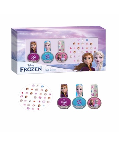 FROZEN SET UNHAS 4 Pç | Kit Manicura Infantil