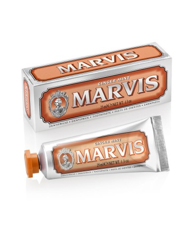 MARVIS Ginger Mint Pasta de Dentes 25ml | Éclatant