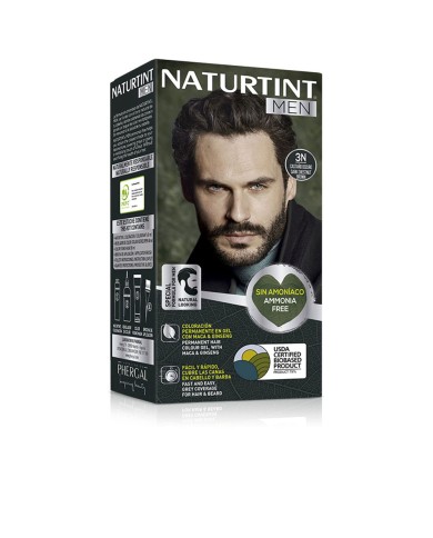 Naturtint Men #3N Castanho Escuro | Tintura sem Amoníaco
