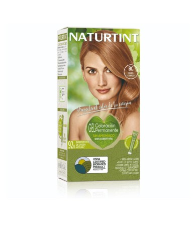 NATURTINT Tintura #8C Loiro Acobreado 170ml | Éclatant