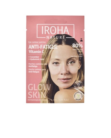 Patches Anti-Fadiga Iluminadores Olheiras IROHA | 2 un