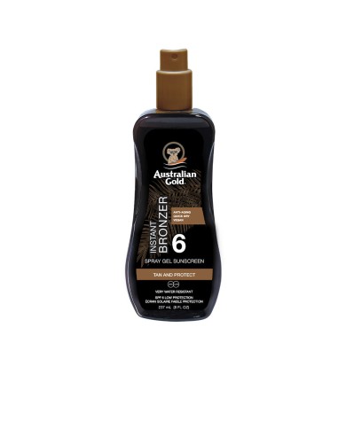 Australian Gold Gel Spray Solar SPF6 com Bronzeador 237ml