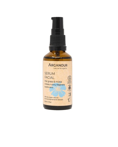 Sérum Facial Pele Oleosa Arganour 50ml | Éclatant