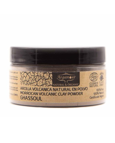 Máscara Argila Ghassoul em Pó 100g | Arganour