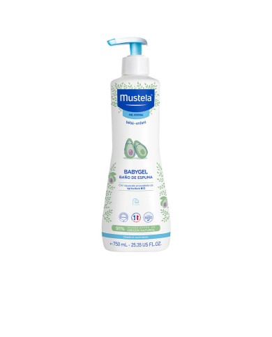 Mustela Gel Banho Espuma Bebé 750ml | Éclatant