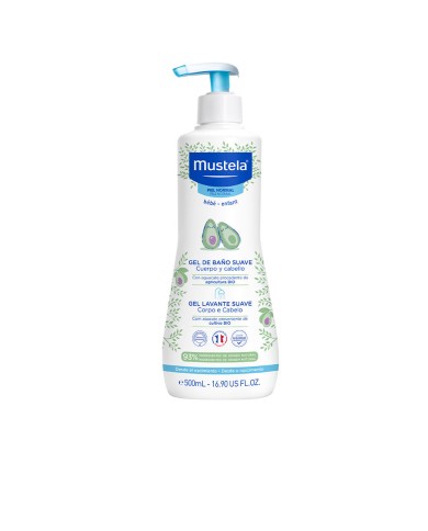 Mustela Bebé Gel de Banho Suave 500ml | Éclatant