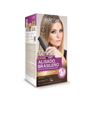 Kativa Pro Blonde Alisamento Brasileiro | Éclatant