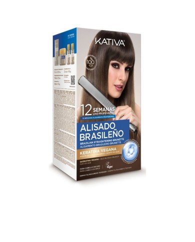 Kativa Pro Dark Alisamento Brasileiro Estojo 6un