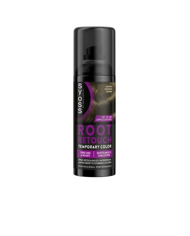 SYOSS Root Retouch Spray Castanho 120ml | Éclatant