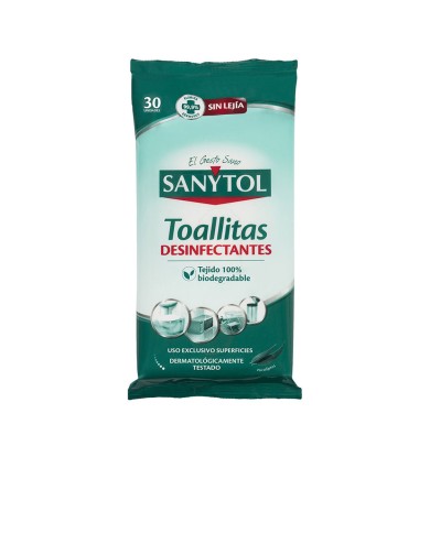 SANYTOL Toalhitas Desinfetantes 30 un | Éclatant