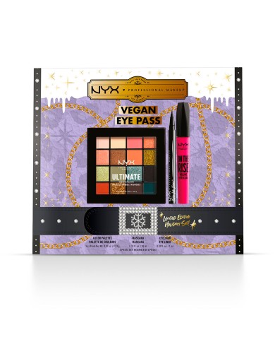 NYX Vegan Eye Pass Edição Limitada – Kit 3 Unid