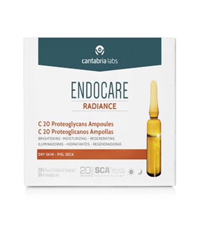 Endocare Radiance C20 Proteoglicanos Oil-Free 30 Ampolas