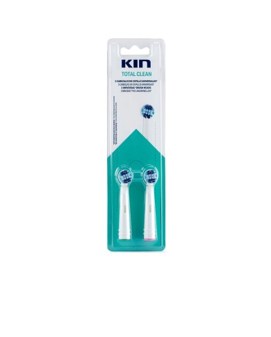 KIN Total Clean Cabeça Escova Elétrica Universal 2un